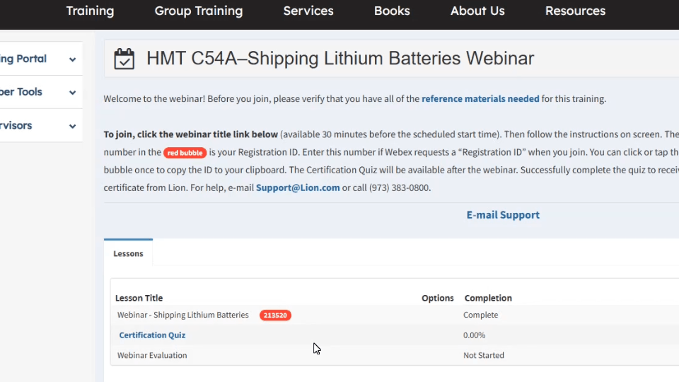 webinar Certification Quiz