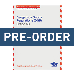 IATA Dangerous Goods Regulations 68th Ed. (2027, Perfect Bound)